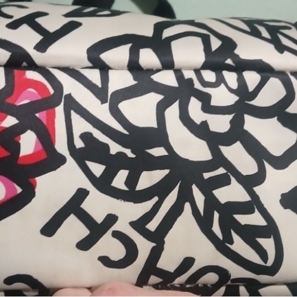 EUC Coach Poppy Daisy Graffiti tote bag - Picture 3 of 6